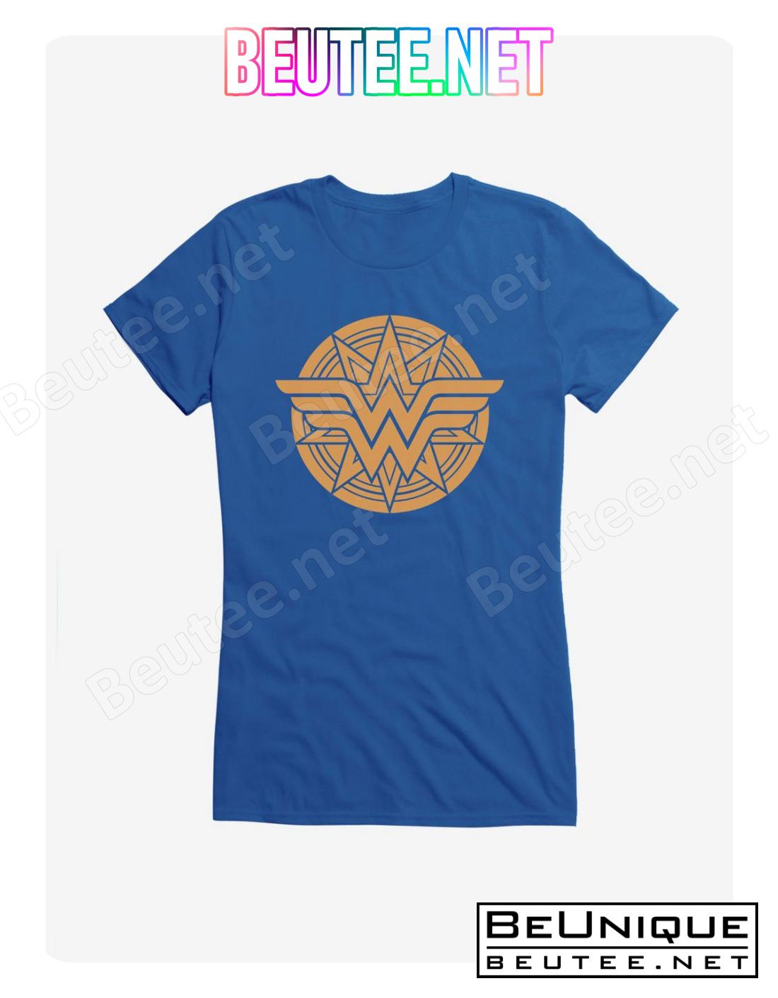 DC Comics Wonder Woman Large Mandala T-Shirt