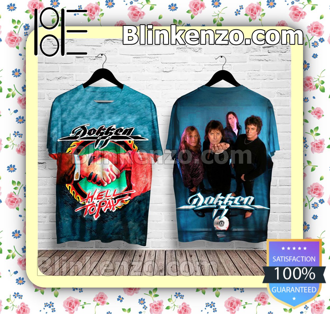 Dokken Hell To Pay Album Cover Custom Shirt