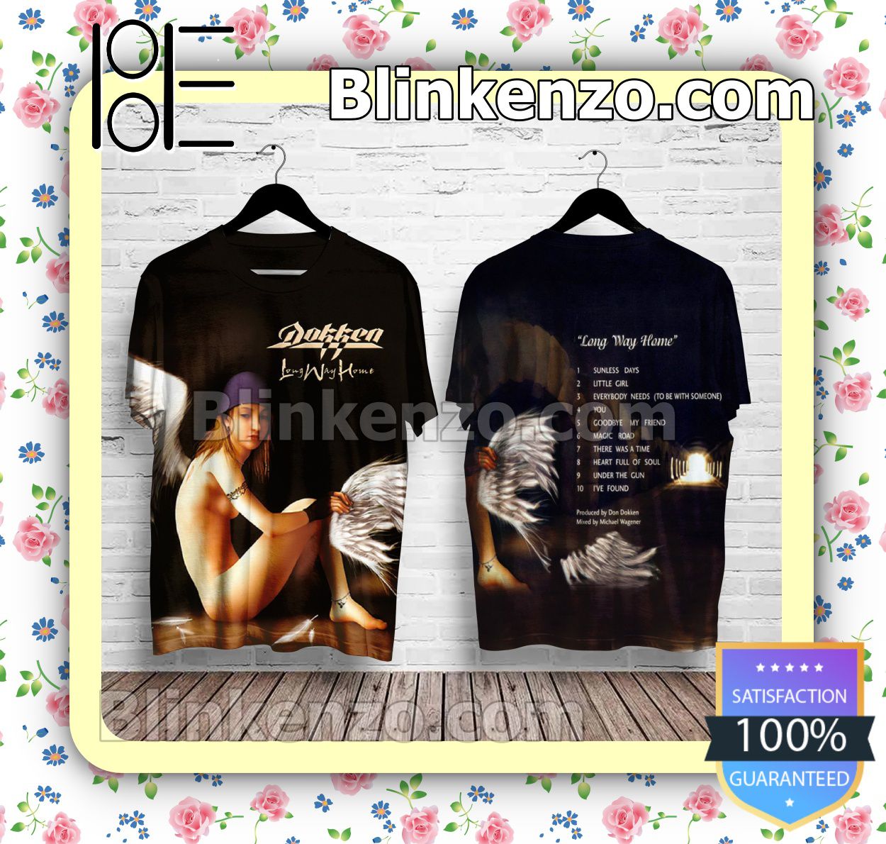 Get Here Dokken Long Way Home Album Cover Custom Shirt