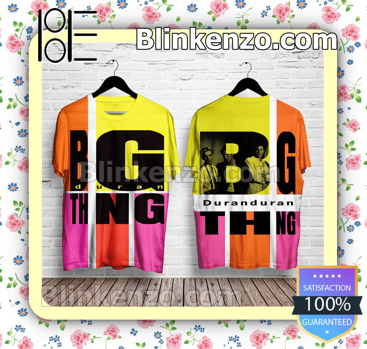 Limited Edition Duran Duran Big Thing Album Cover Custom Shirt