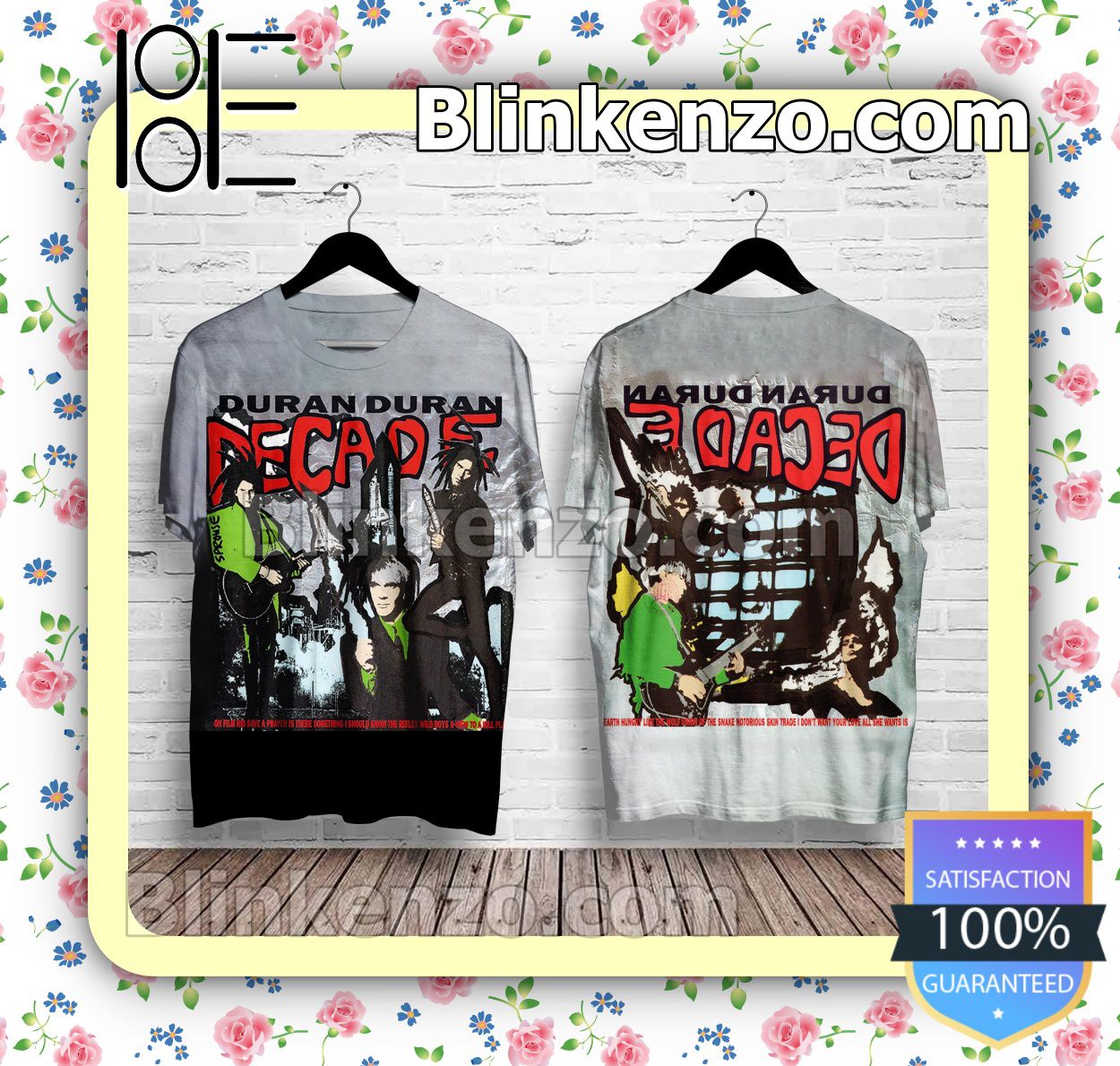 Duran Duran Decade Album Cover Custom Shirt