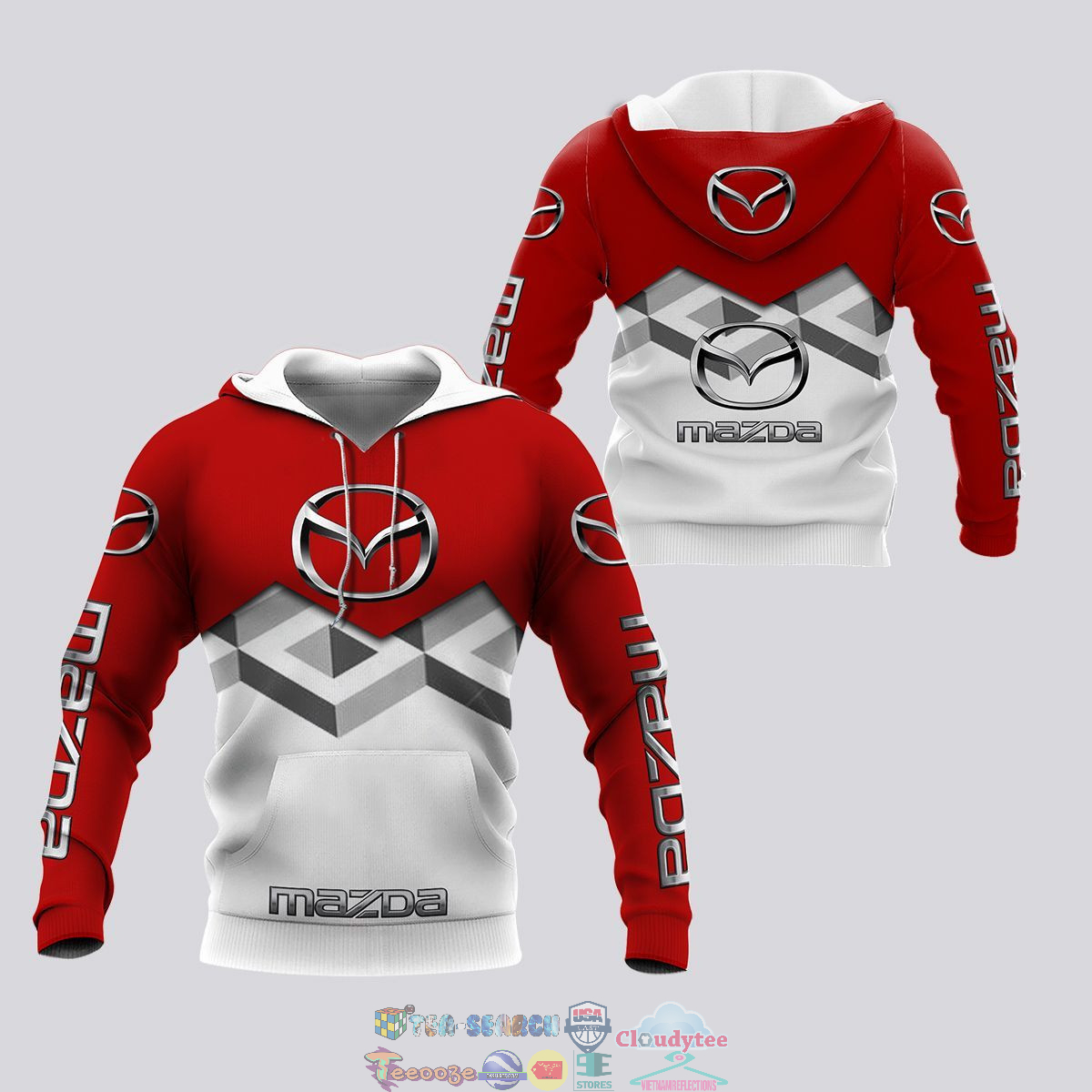 Mazda ver 8 3D hoodie and t-shirt
