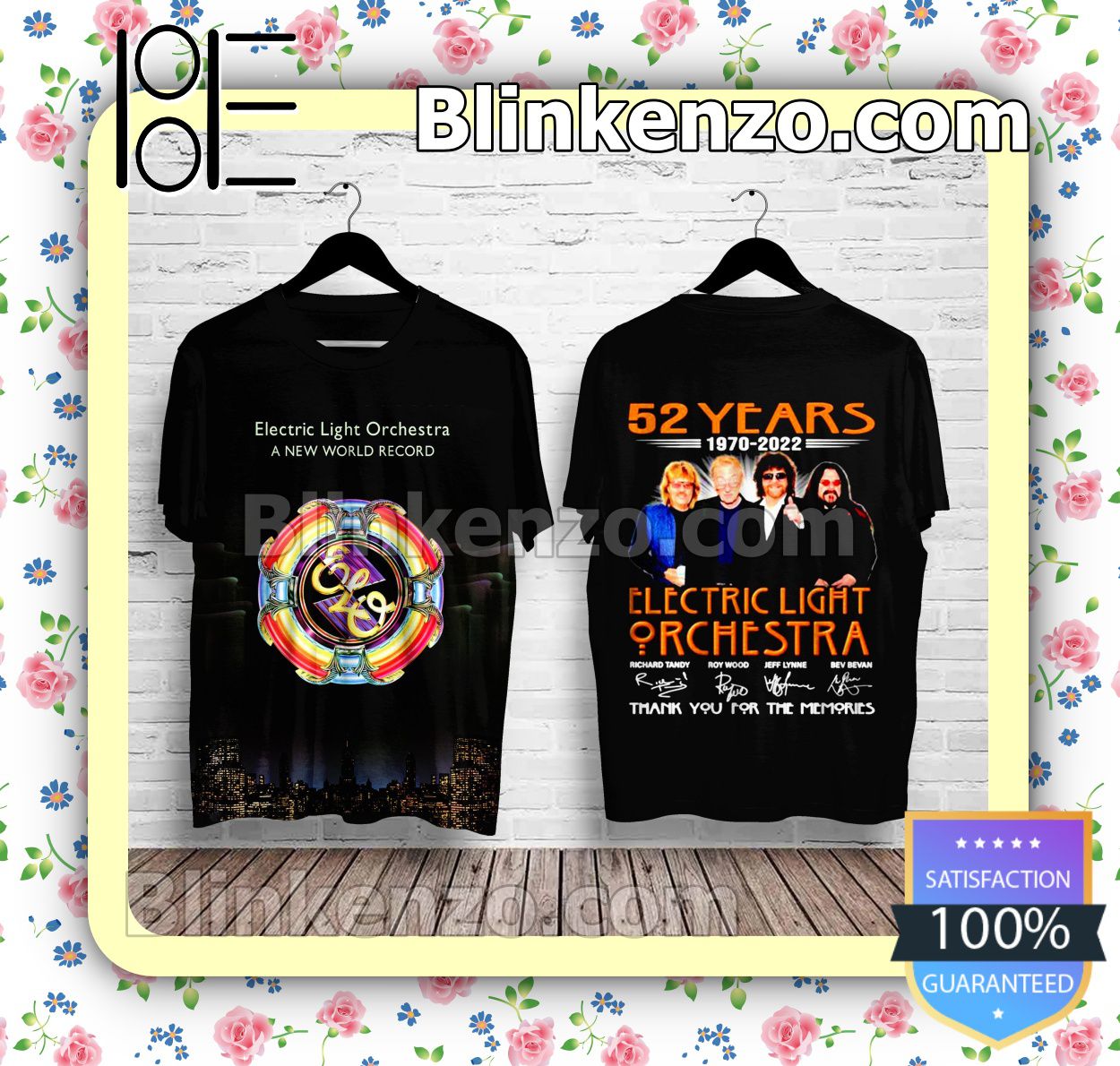 Amazon Electric Light Orchestra A New World Record Custom Shirt