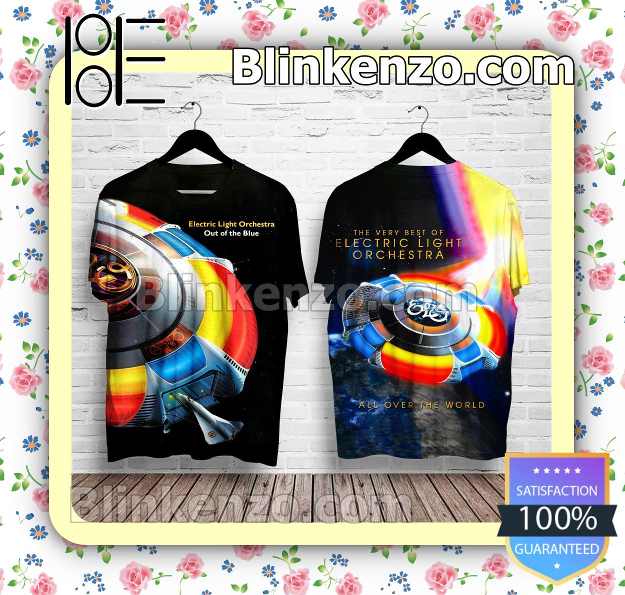 Free Ship Electric Light Orchestra Out Of The Blue Album Custom Shirt