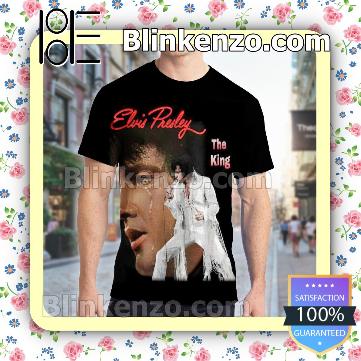 Amazon Elvis Presley Aloha From Hawaii Crying Custom Shirt