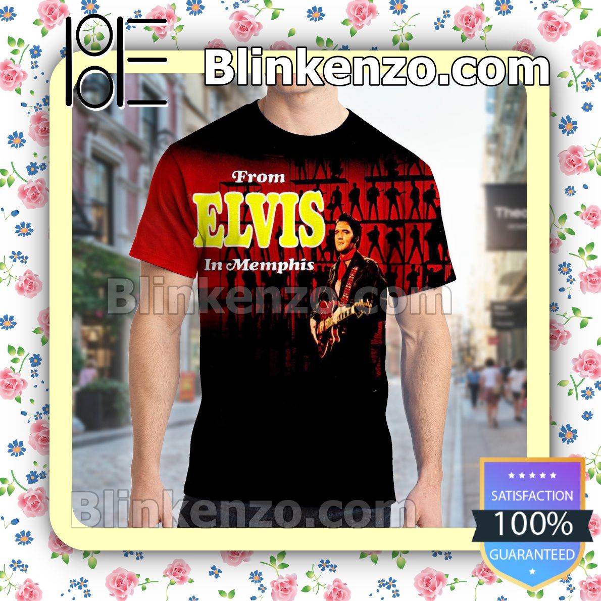 Nice Elvis Presley From Elvis In Memphis Album The Best Of The ’68 Comeback Special Custom Shirt