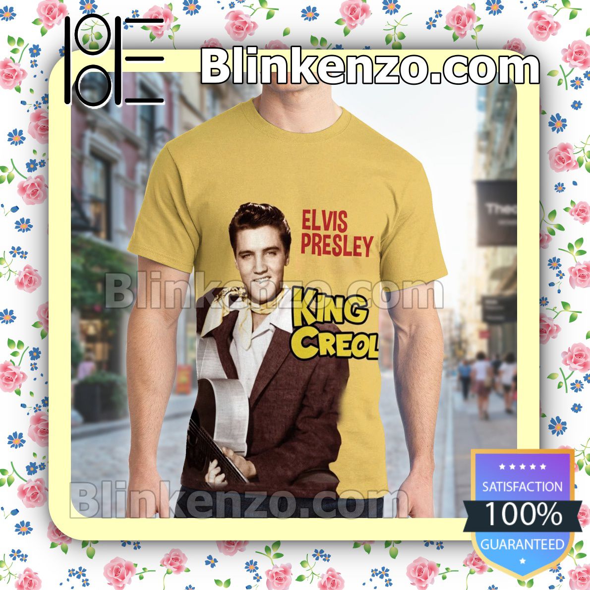 Print On Demand Elvis Presley King Creole Album Custom Shirt