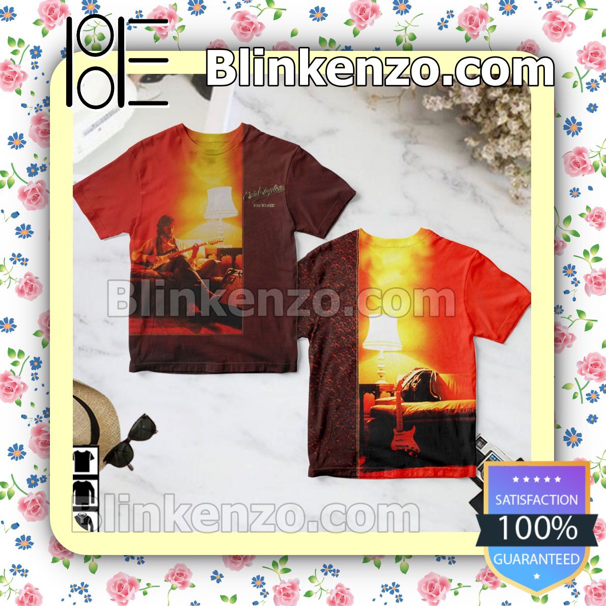 Discount Eric Clapton Backless Album Cover Custom Shirt