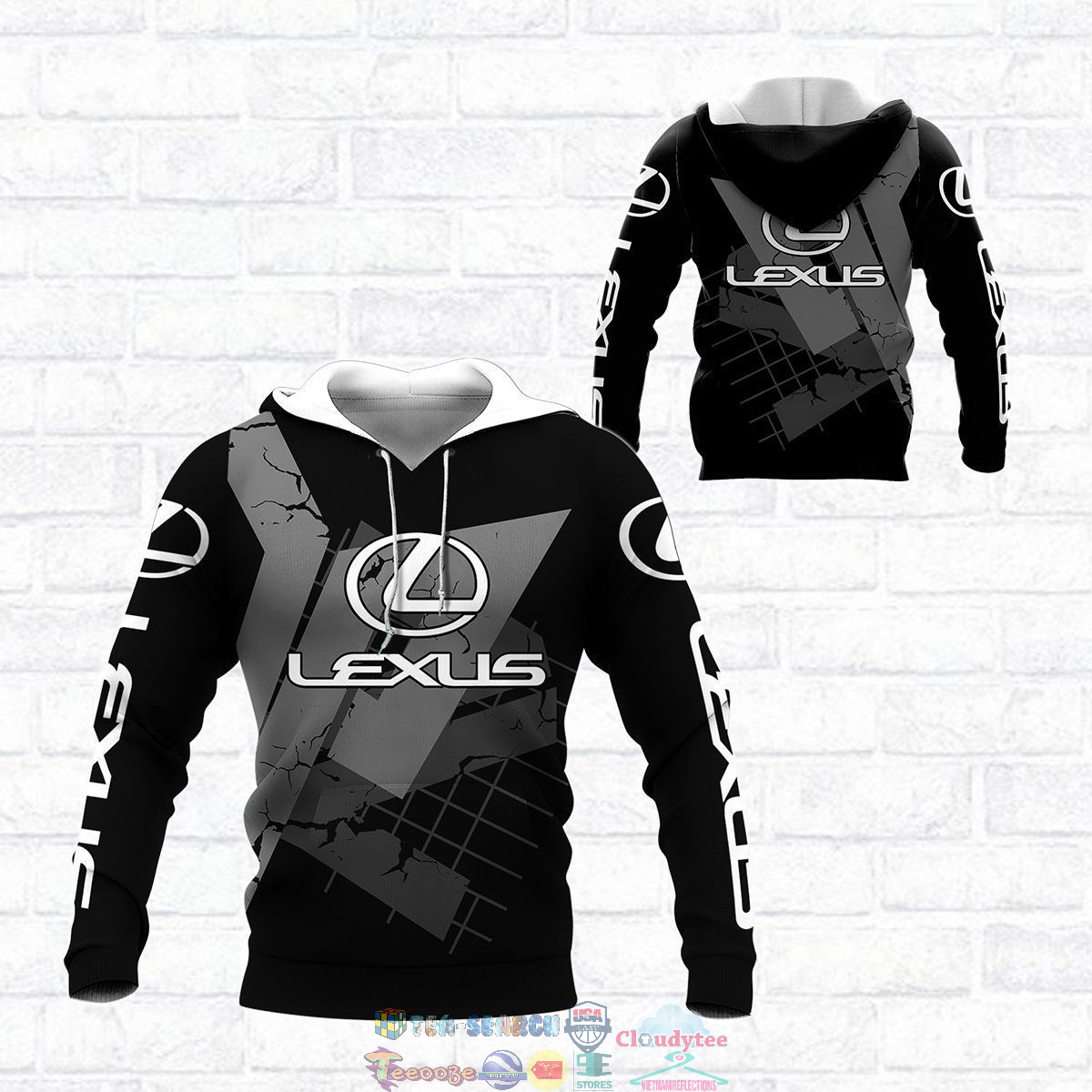 Lexus ver 10 3D hoodie and t-shirt
