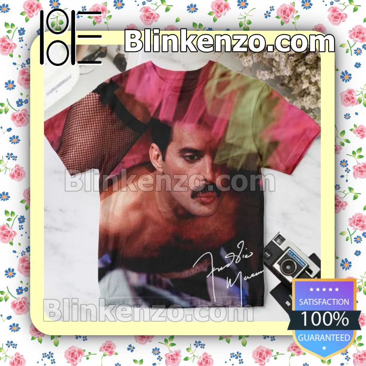 Freddie Mercury Never Boring Album Cover Custom Shirt