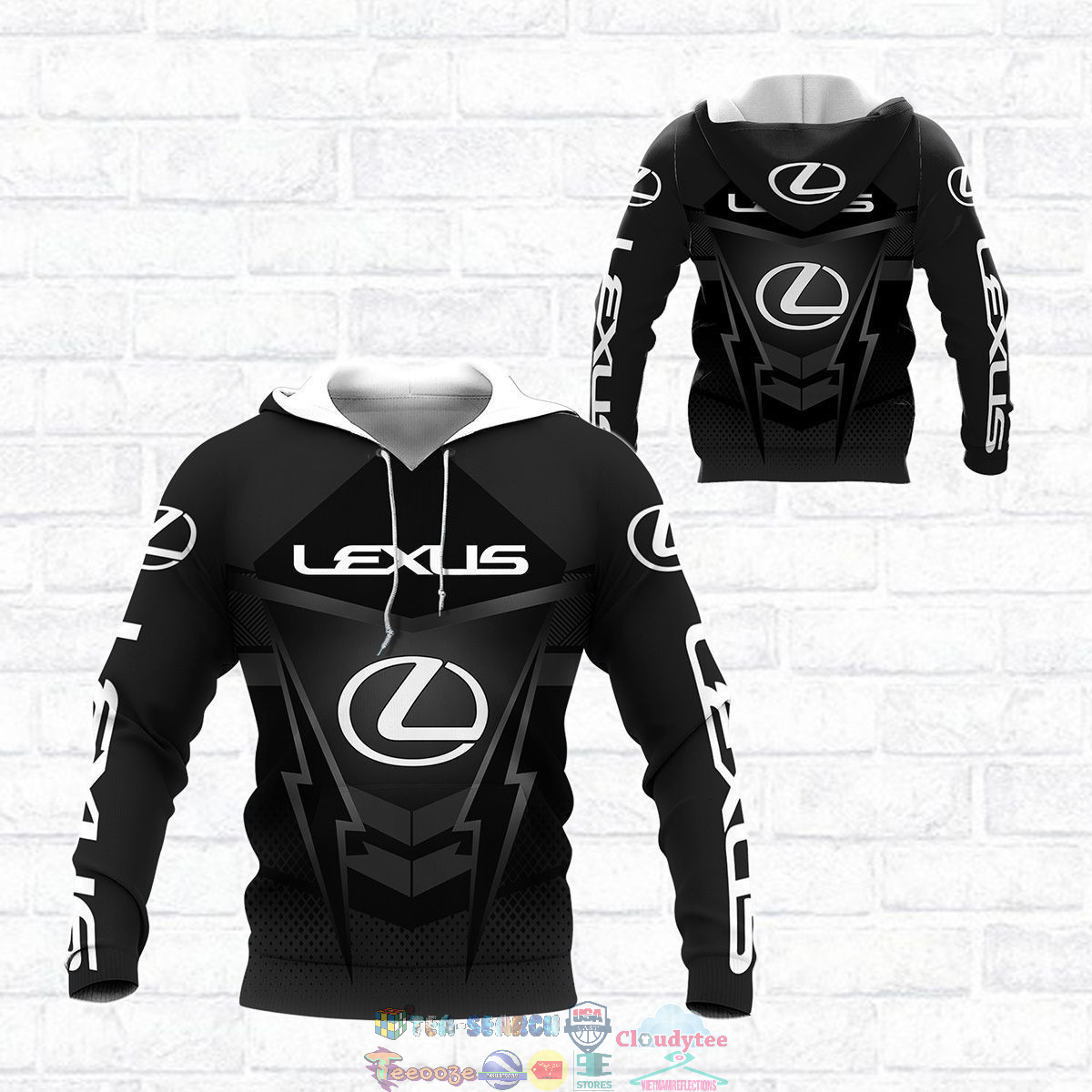 Lexus ver 1 3D hoodie and t-shirt