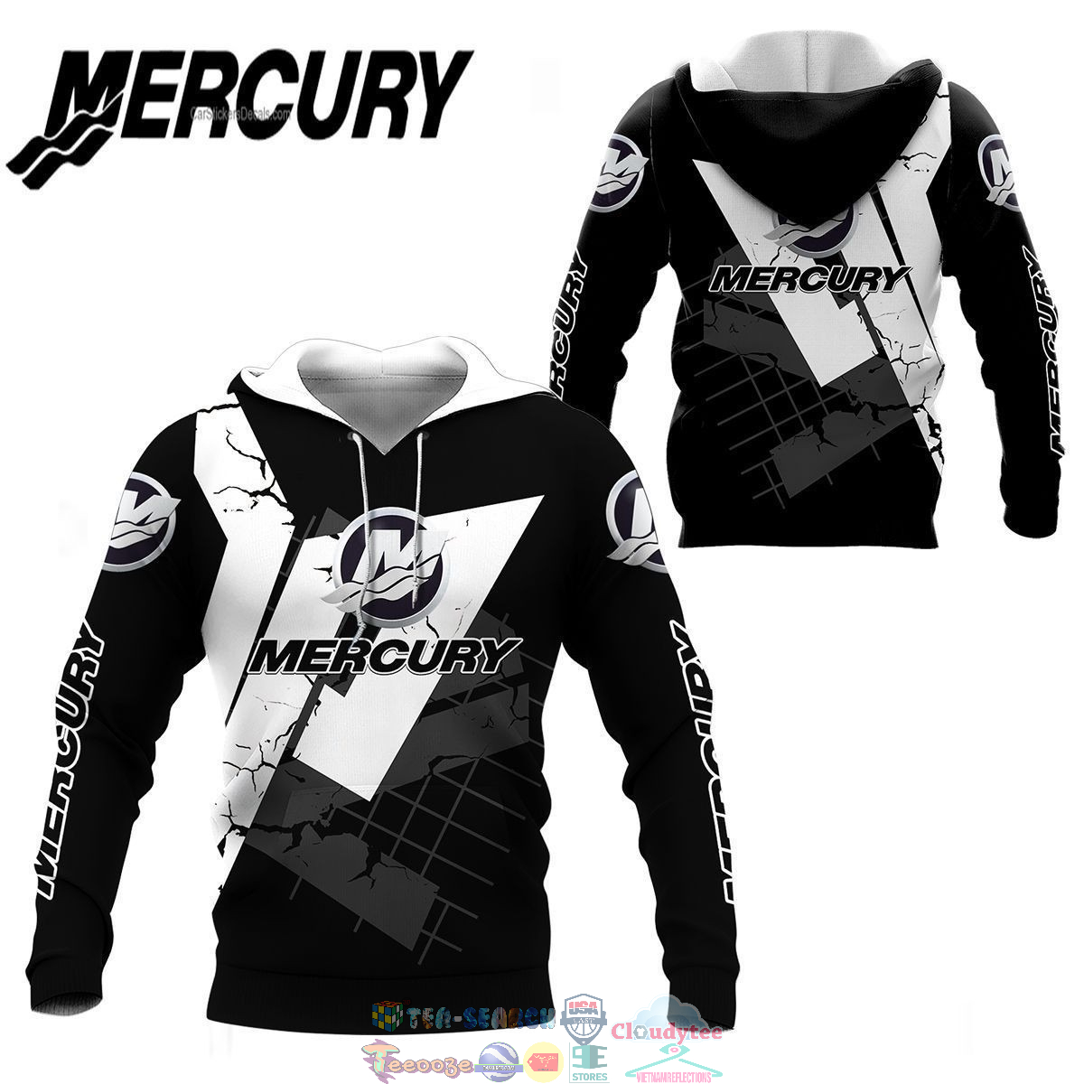 Mercury ver 9 3D hoodie and t-shirt