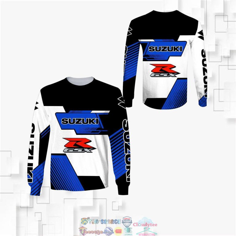 Suzuki GSX-R ver 3 3D hoodie and t-shirt