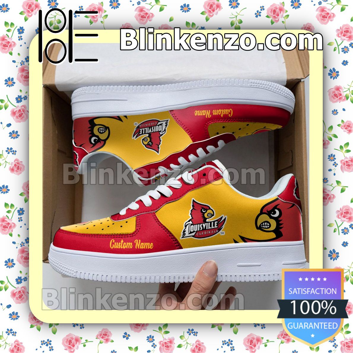 eBay Louisville Cardinals Mascot Logo NCAA Nike Air Force Sneakers