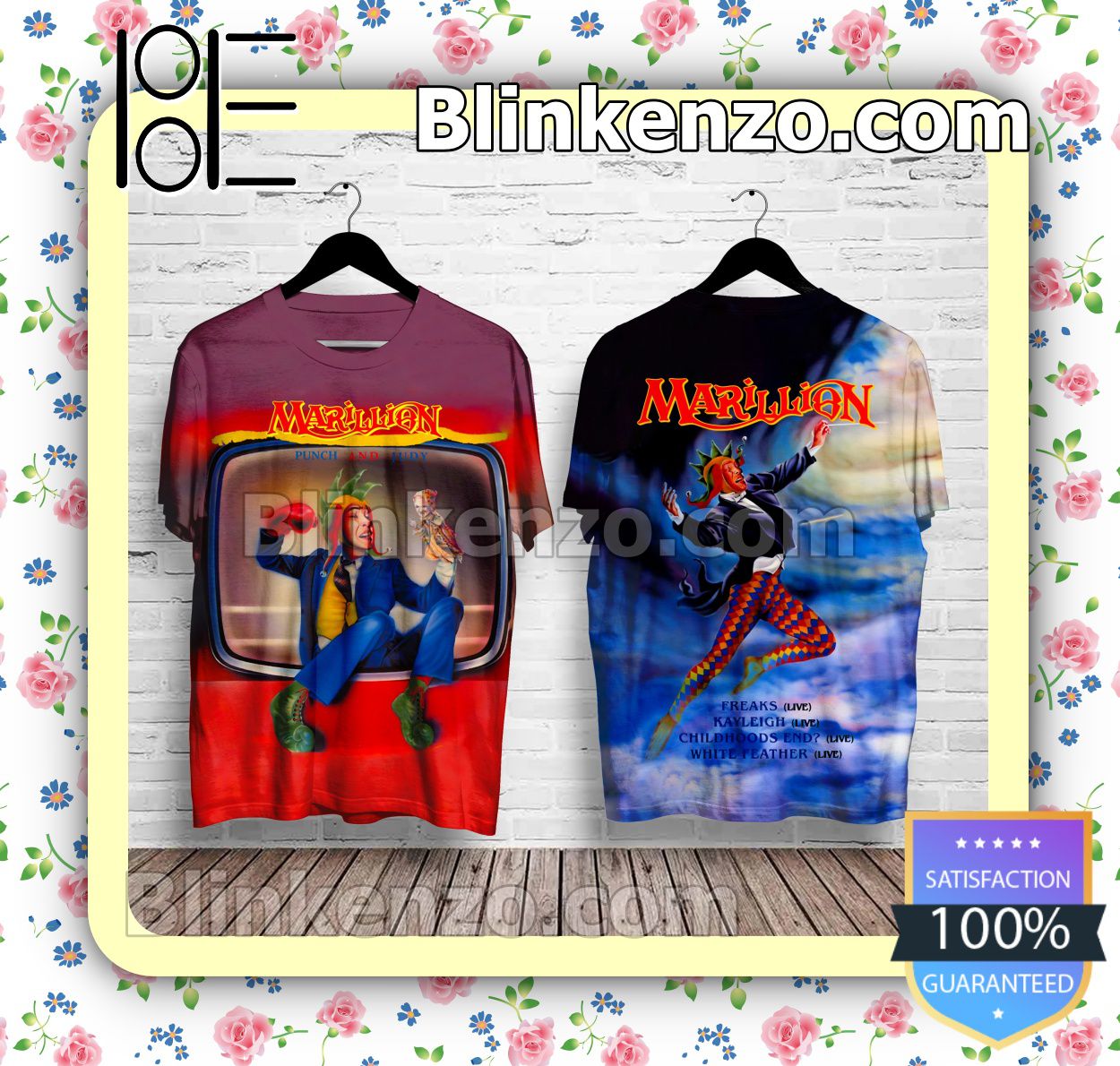 Mother’s Day Gift Marillion Punch And Judy Album Cover Custom Shirt