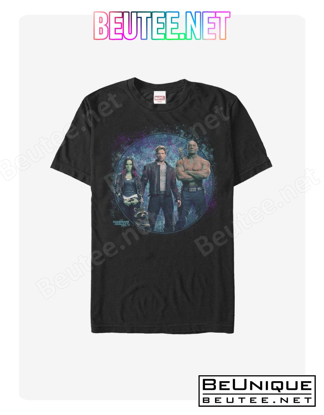Marvel Guardians of the Galaxy Vol. 2 Team Starry Sky T-Shirt