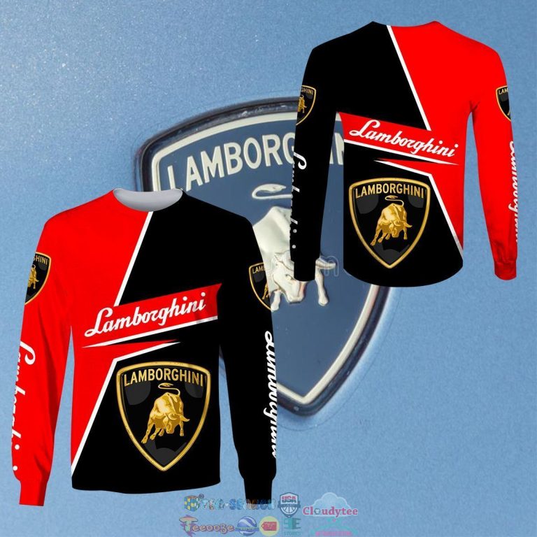 Lamborghini ver 6 3D hoodie and t-shirt