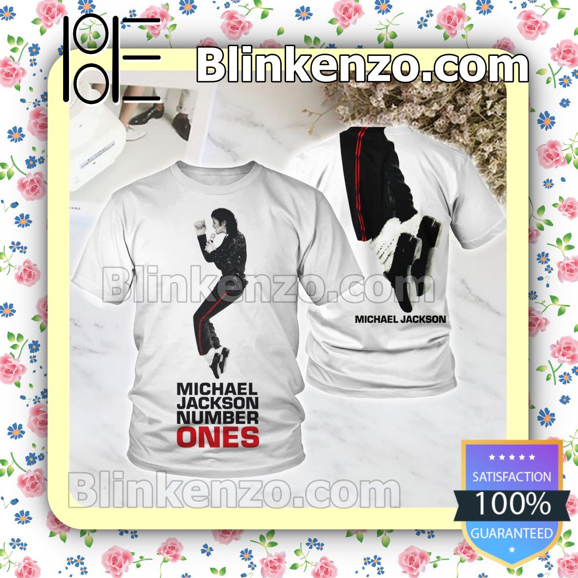 Great Michael Jackson Number Ones Album Cover Custom Shirt