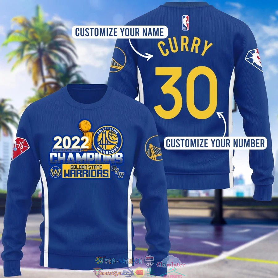 Personalized 2022 Champions Golden State Warriors 3D Shirt 3