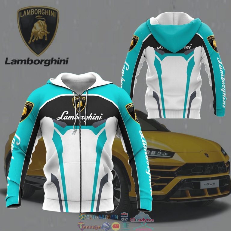 Lamborghini ver 1 3D hoodie and t-shirt