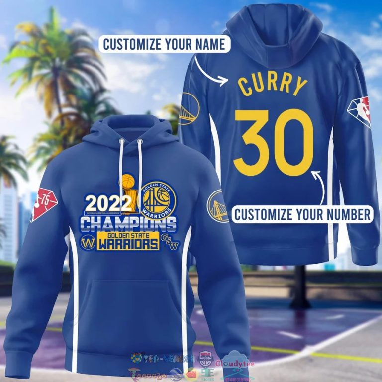 Personalized 2022 Champions Golden State Warriors 3D Shirt 5