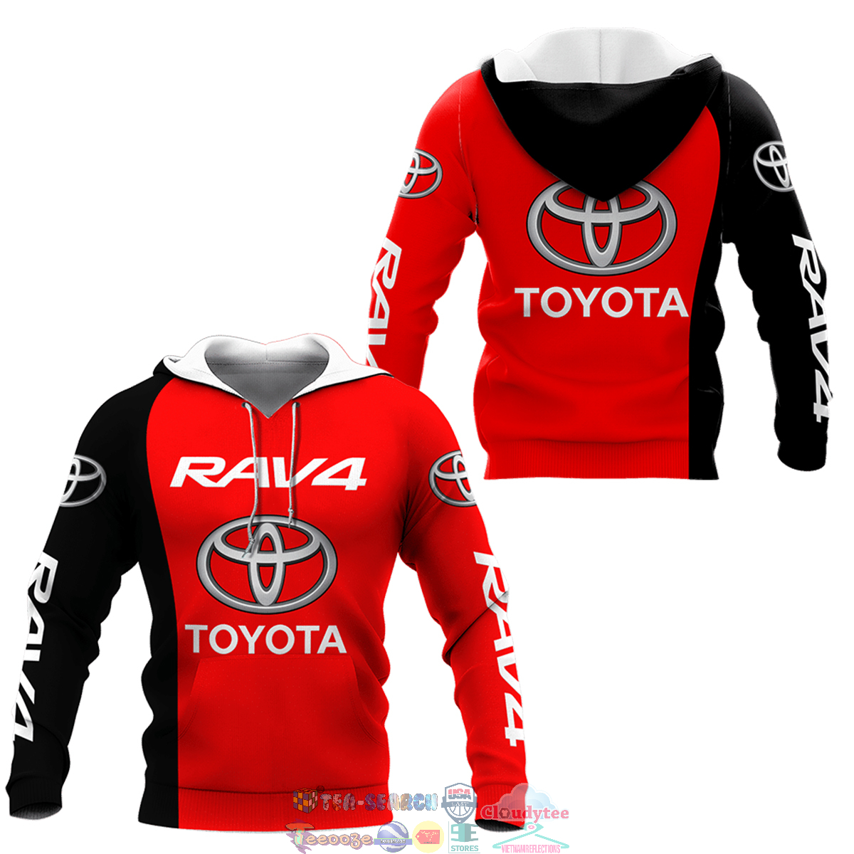 Toyota Rav4 ver 2 hoodie and t-shirt