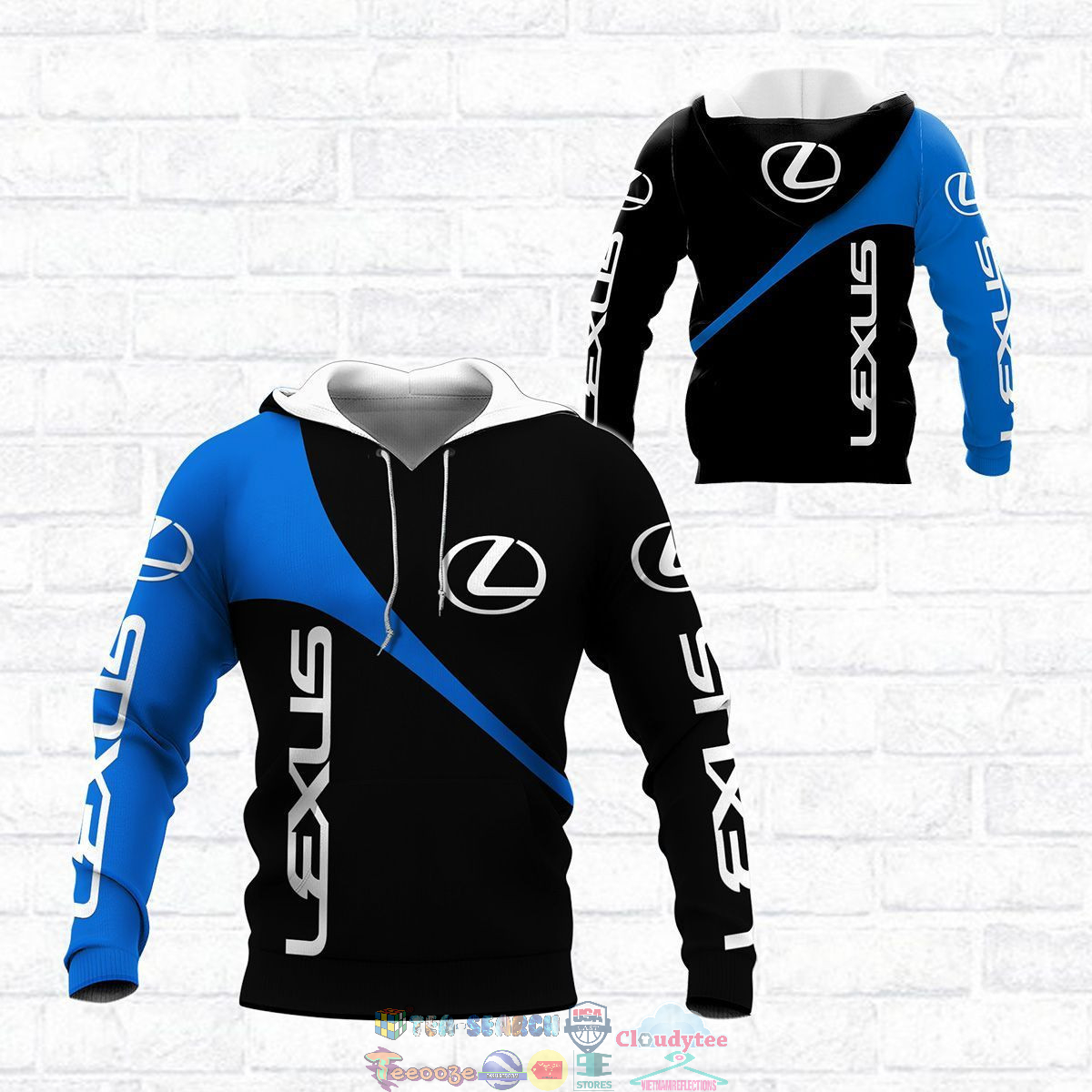 Lexus ver 12 3D hoodie and t-shirt