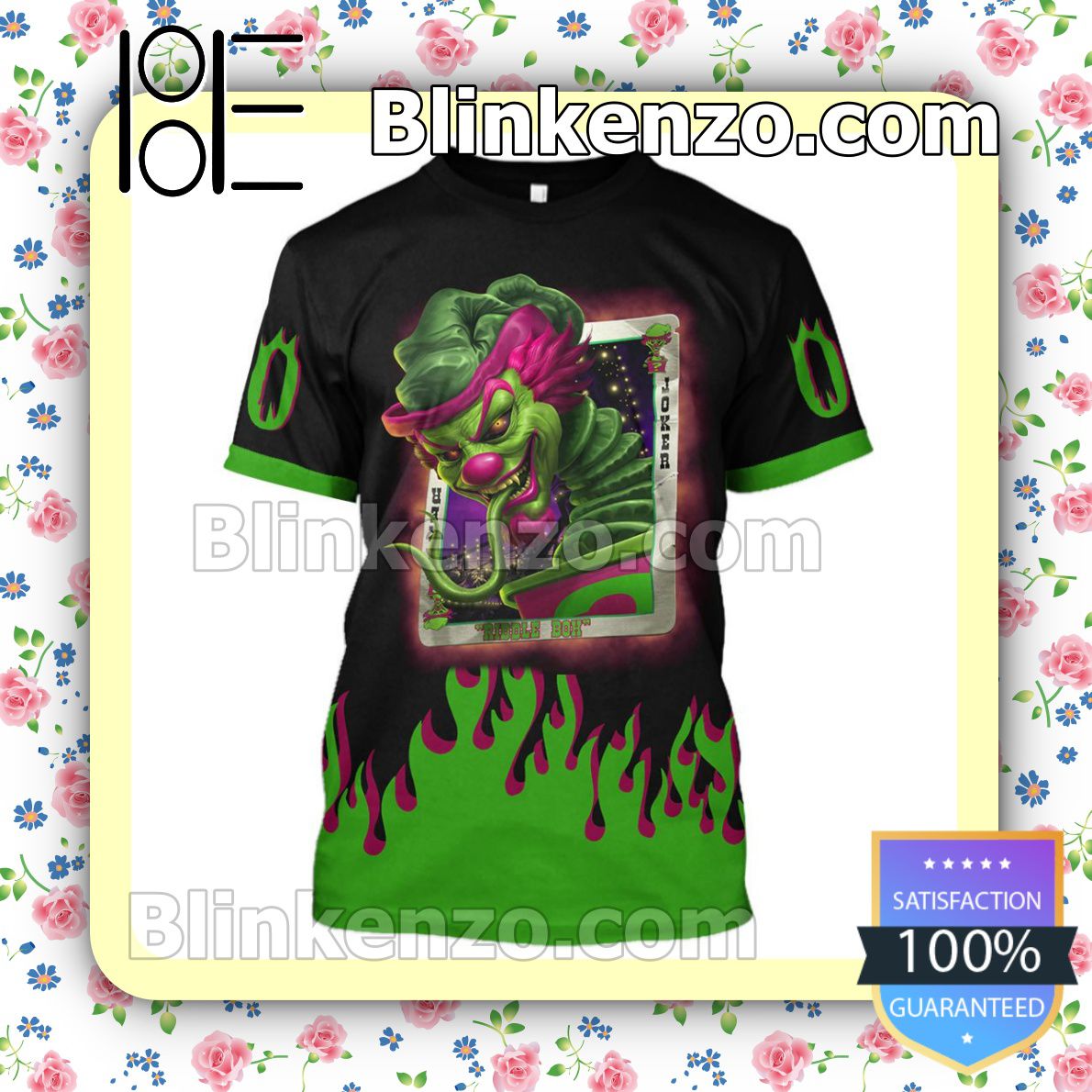 Adorable Personalized Insane Clown Posse Joker Riddle Box Card Custom Shirt