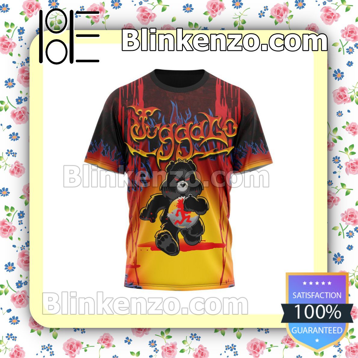 Fantastic Personalized Insane Clown Posse Juggalo Hatchet Bear Custom Shirt