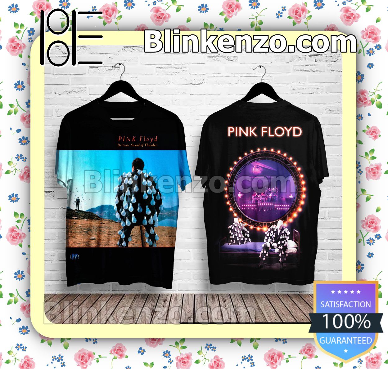 Pink Floyd Delicate Sound Of Thunder Album Custom Shirt