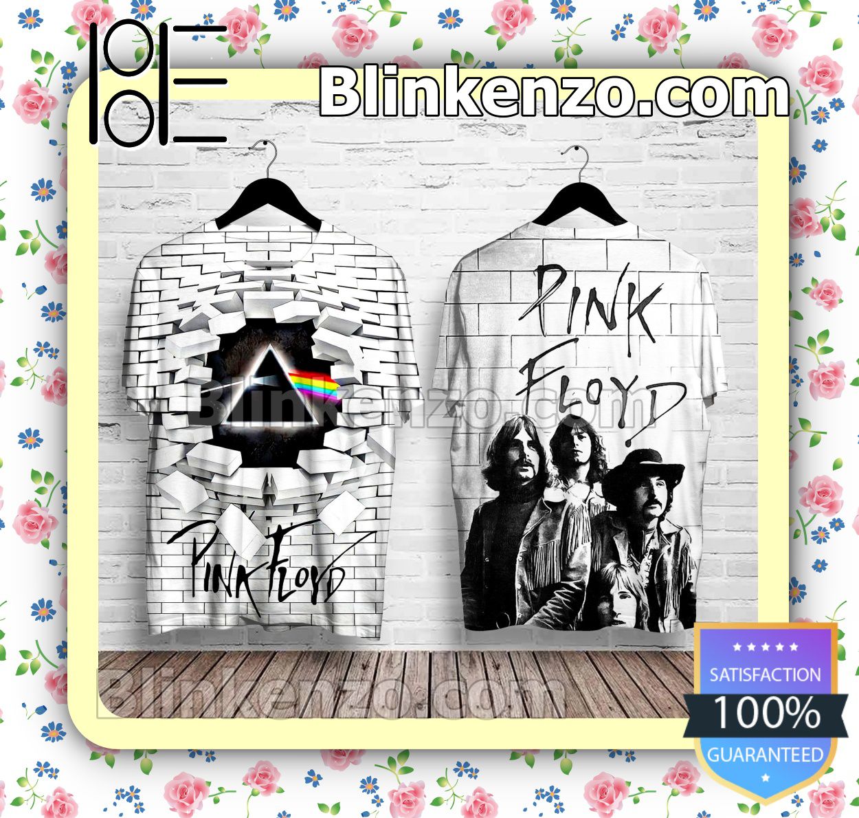 Luxury Pink Floyd The Wall Broken Custom Shirt