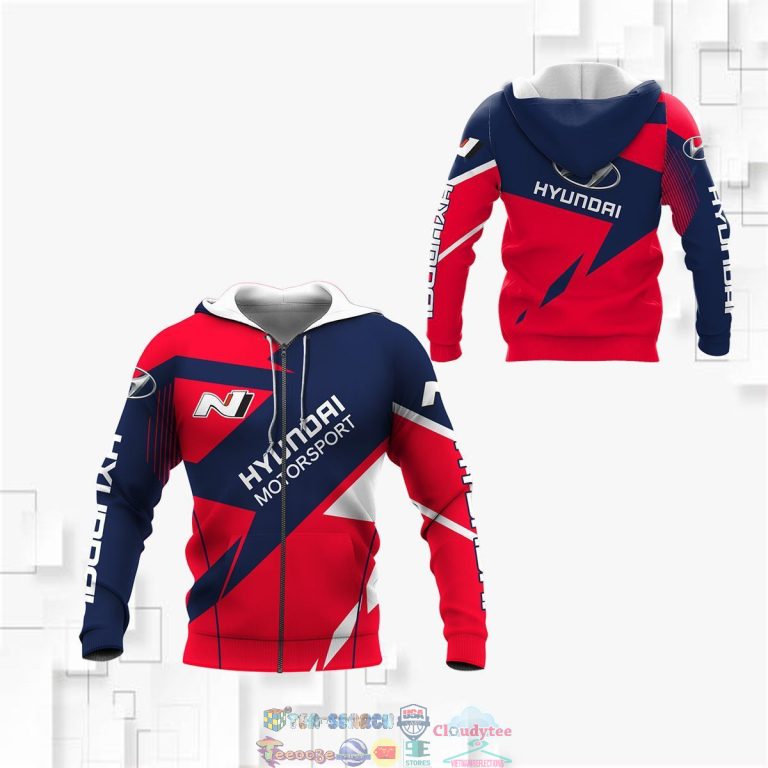 Hyundai Motorsport ver 3 3D hoodie and t-shirt
