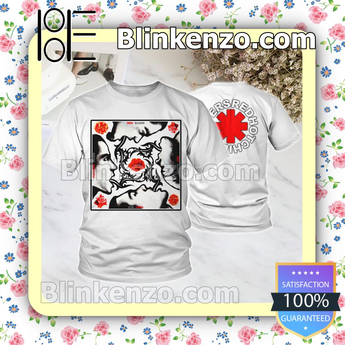 Great Red Hot Chili Peppers Blood Sugar Sex Magik Album Cover Custom Shirt