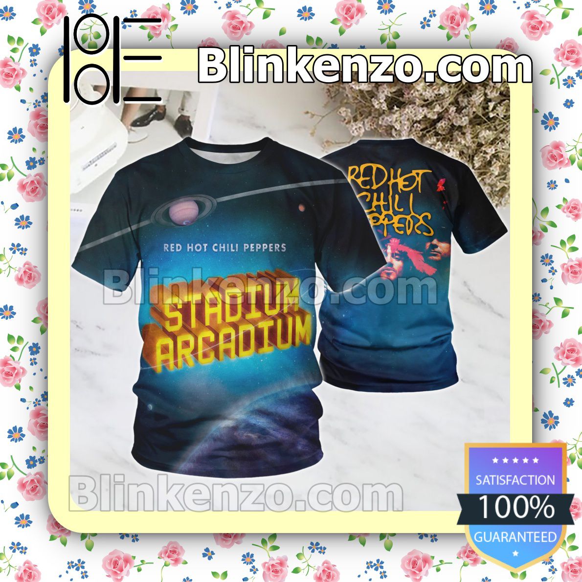 Official Red Hot Chili Peppers Stadium Arcadium Album Cover Custom Shirt