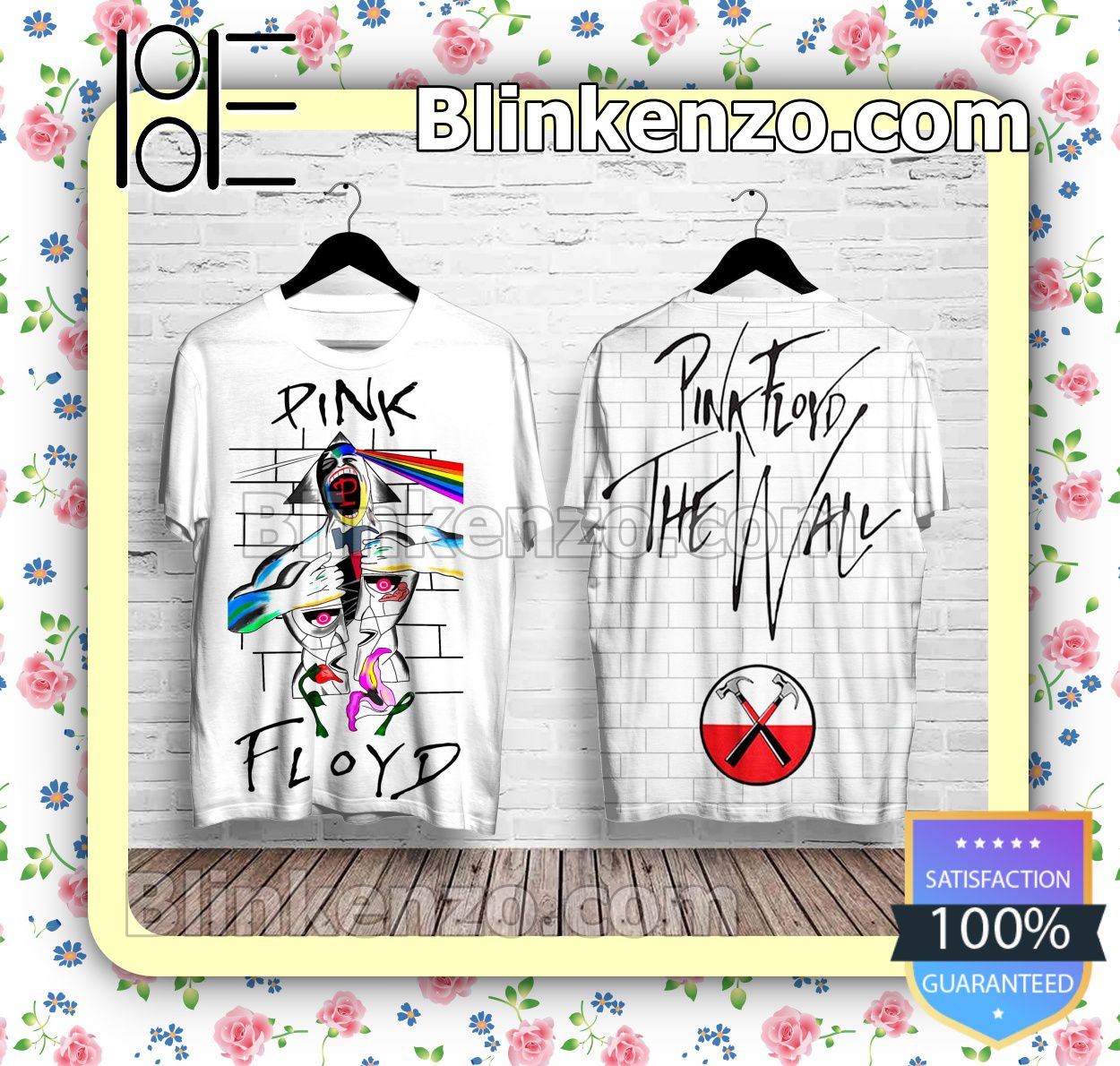 Hot Deal Respect Pink Floyd Band The Wall Album Custom Shirt