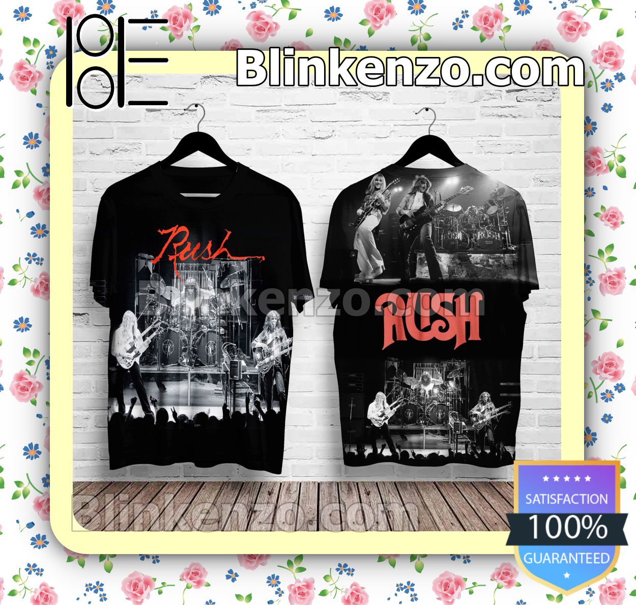 Rush Hemispheres Live On Stage Custom Shirt