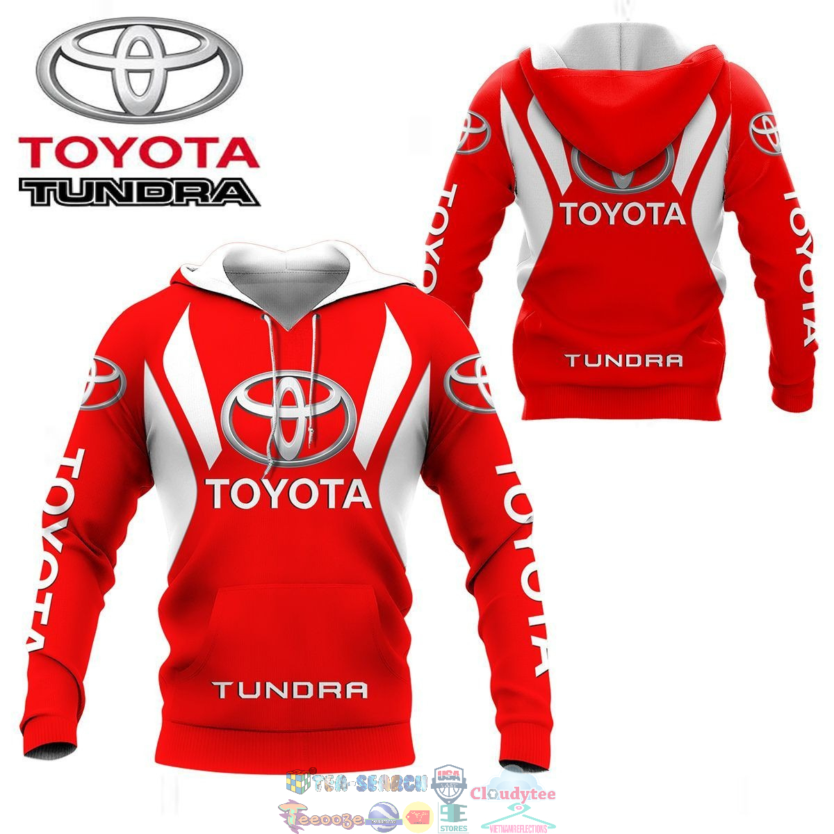 Toyota Tundra ver 23 3D hoodie and t-shirt
