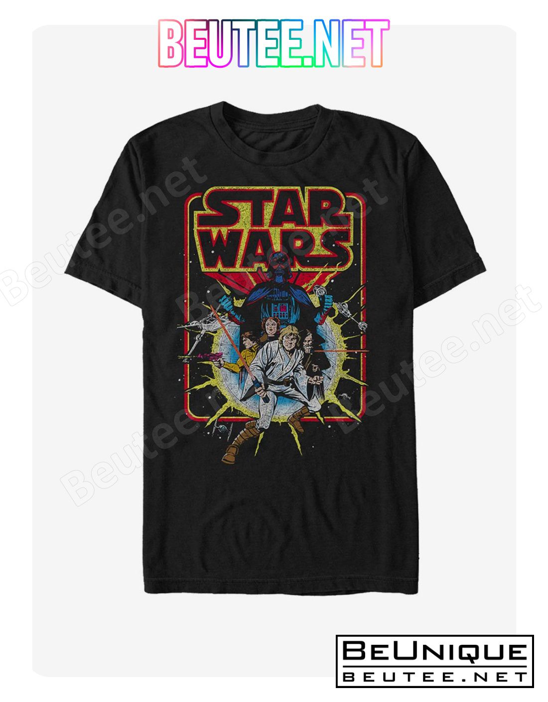 Star Wars Retro Explosion T-Shirt