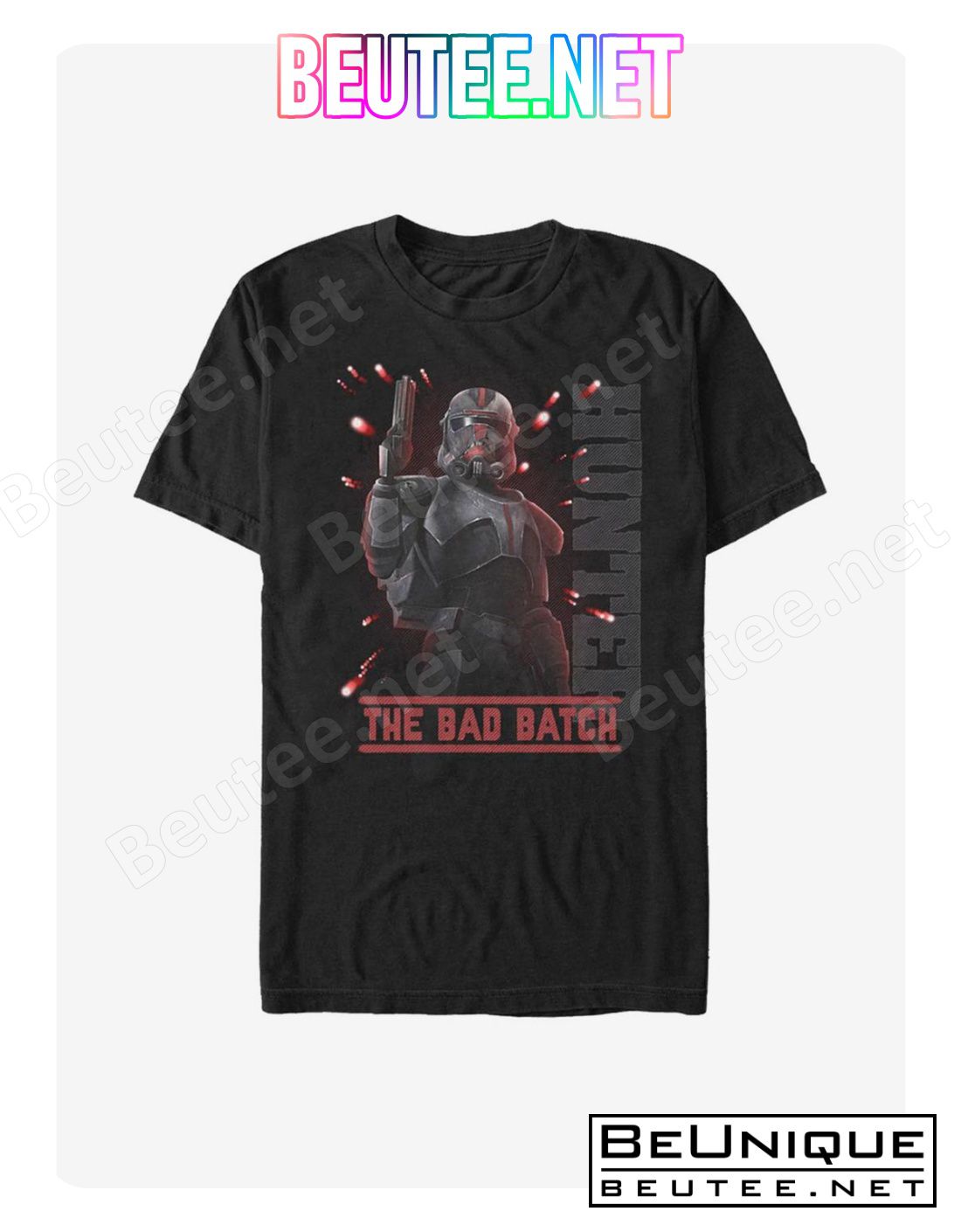 Star Wars The Bad Batch Hunter Batch T-Shirt