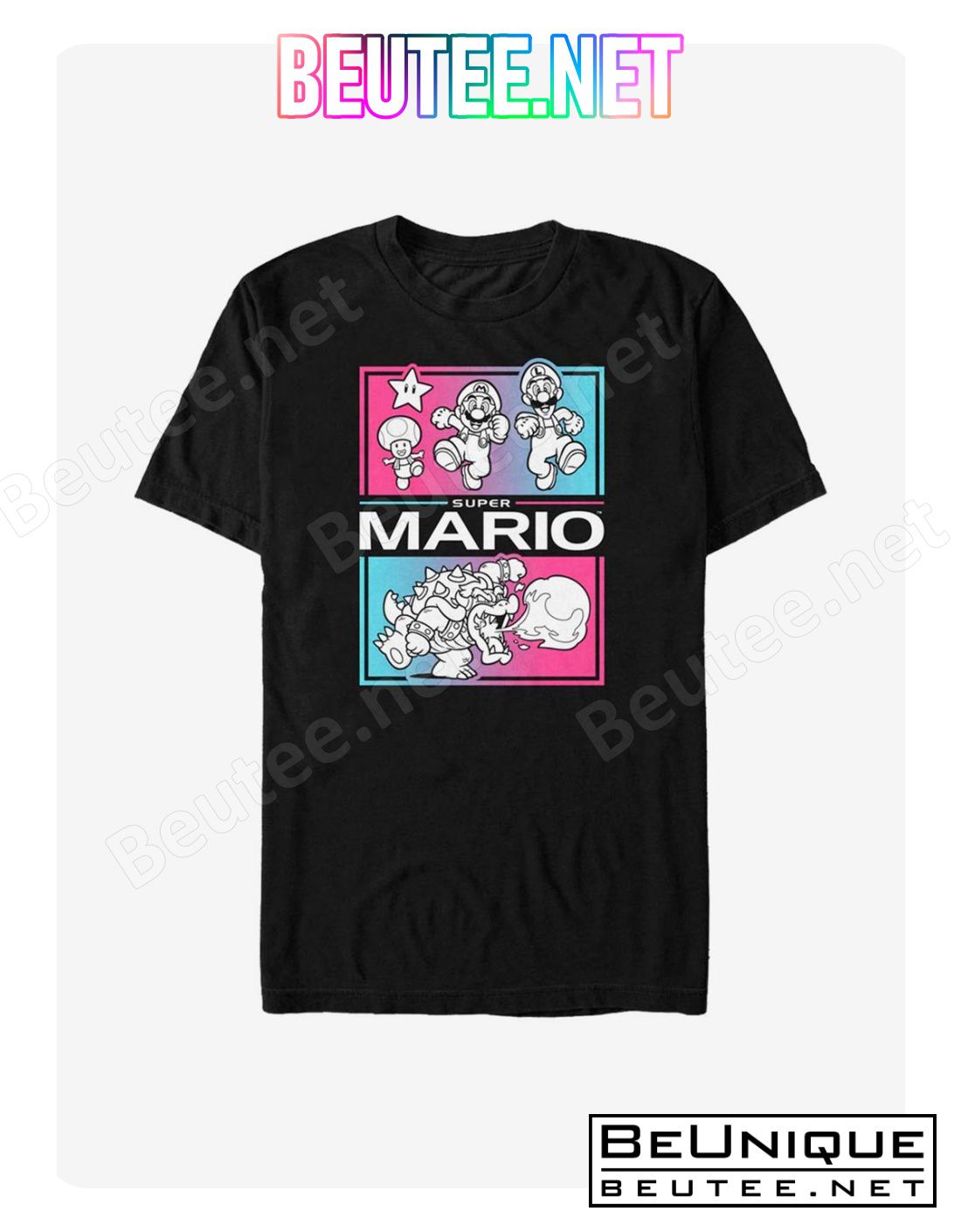 Super Mario Runners Up T-Shirt