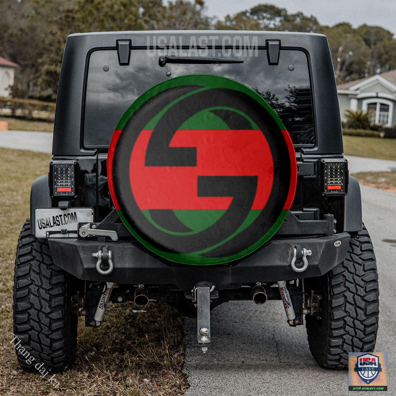 Gucci Red Green Spare Tire Covers