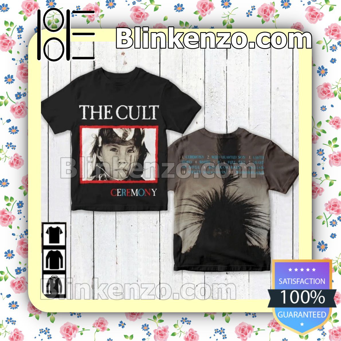 3D The Cult Ceremony Album Cover Custom Shirt