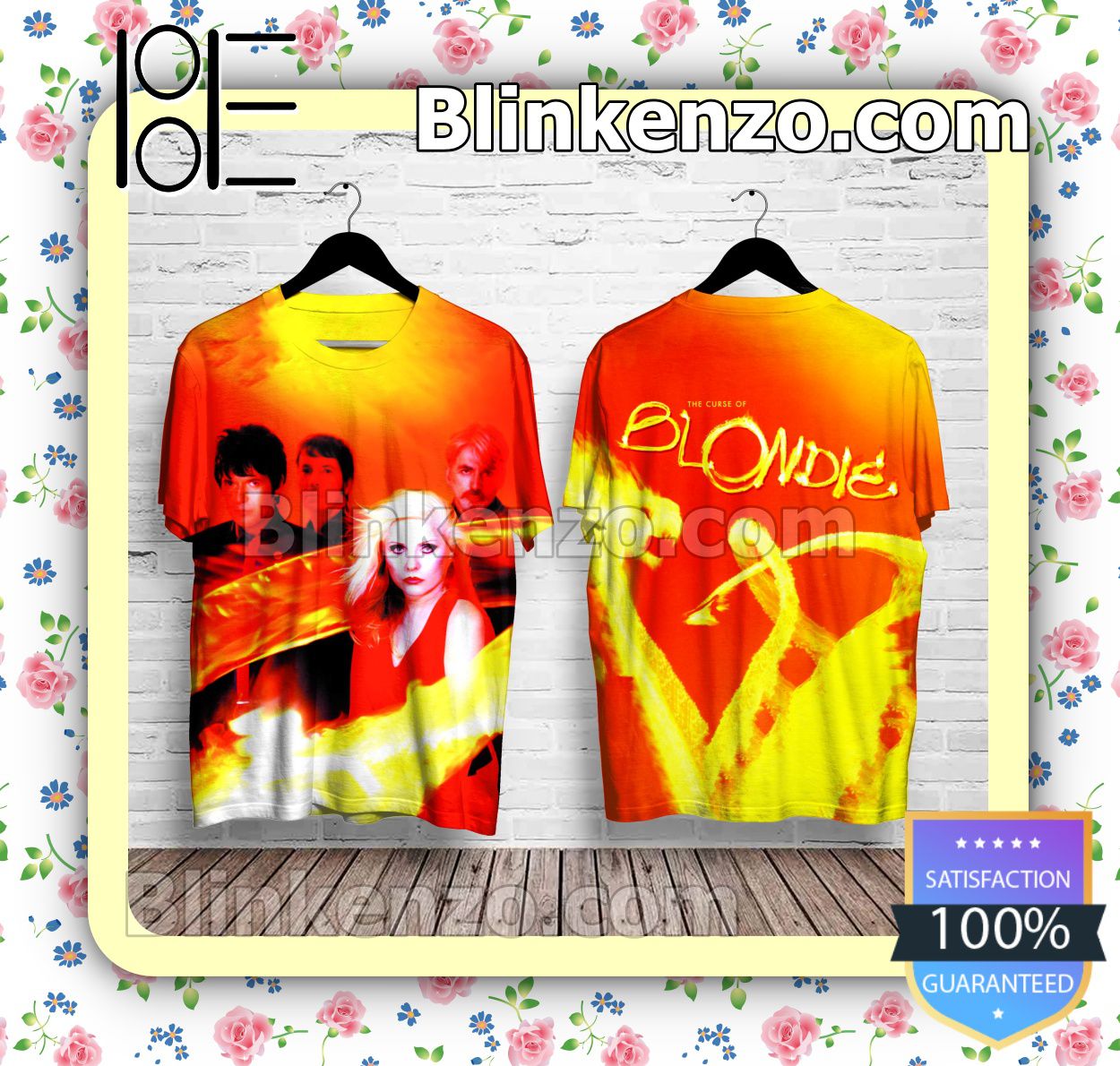 Around Me The Curse Of Blondie Album Cover Custom Shirt