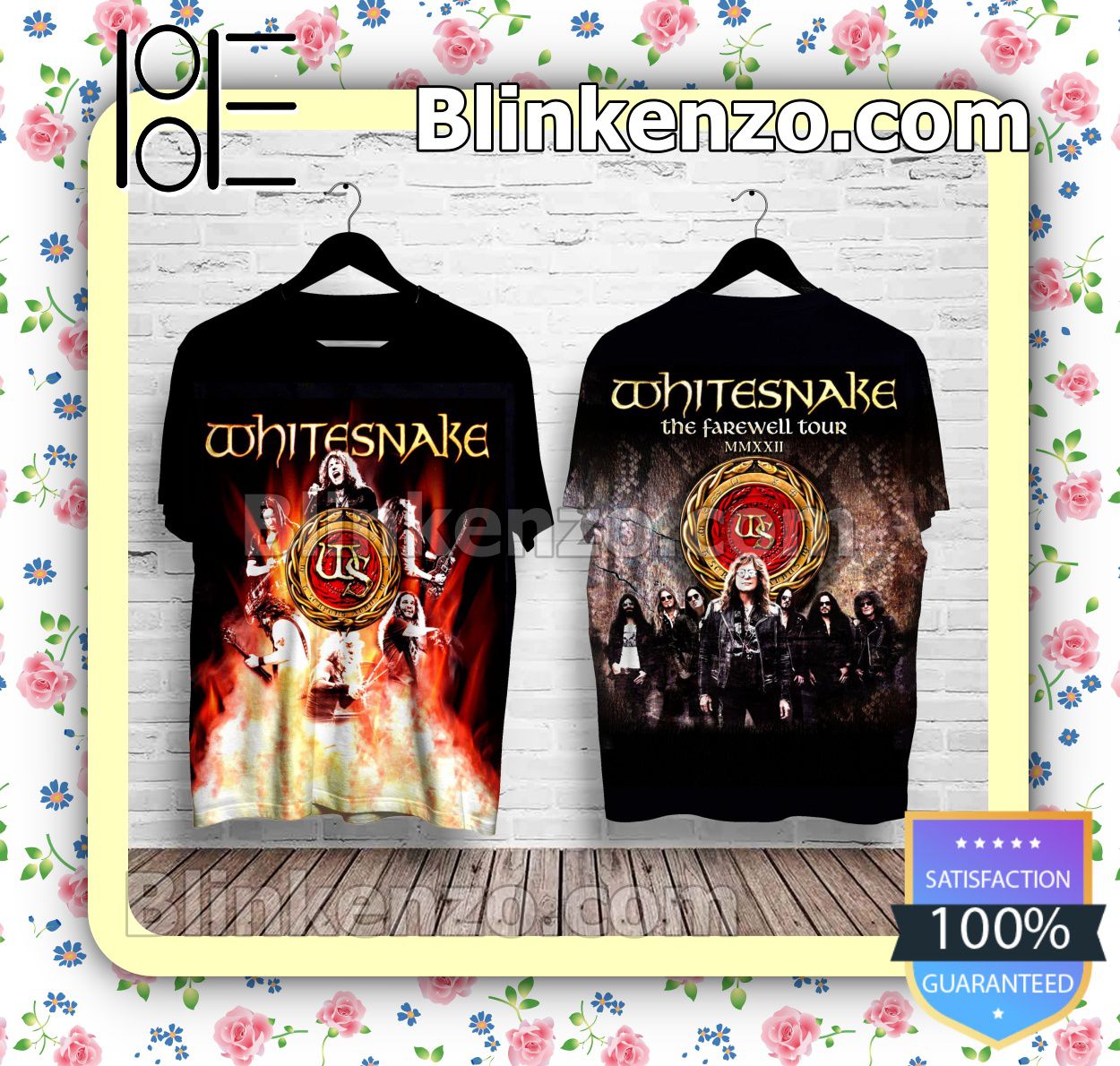 Whitesnake The Farewell Tour MMXXII Custom Shirt