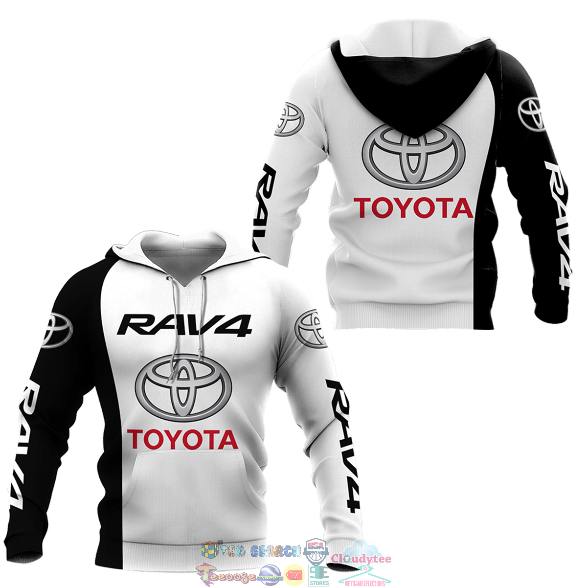 Toyota Rav4 ver 1 hoodie and t-shirt