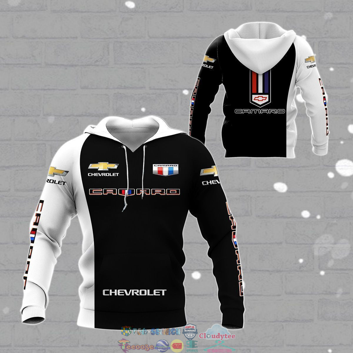Chevrolet Camaro ver 4 3D hoodie and t-shirt