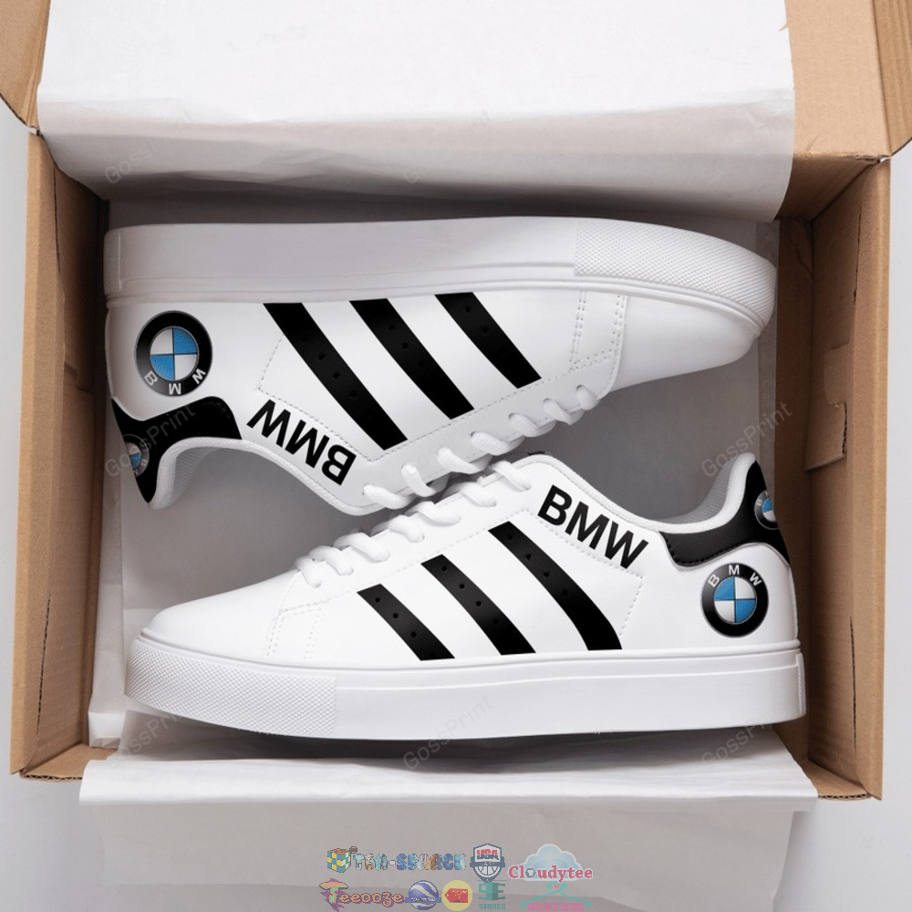 BMW Black Stripes Stan Smith Low Top Shoes
