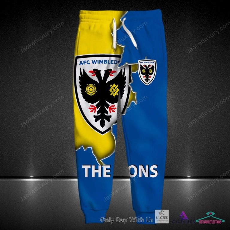 AFC Wimbledon Dark Polo Shirt, hoodie - Is this your new friend?