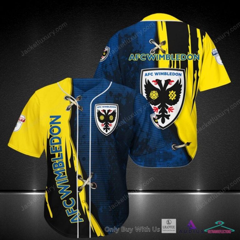 AFC Wimbledon Navy Polo Shirt, hoodie - Awesome Pic guys