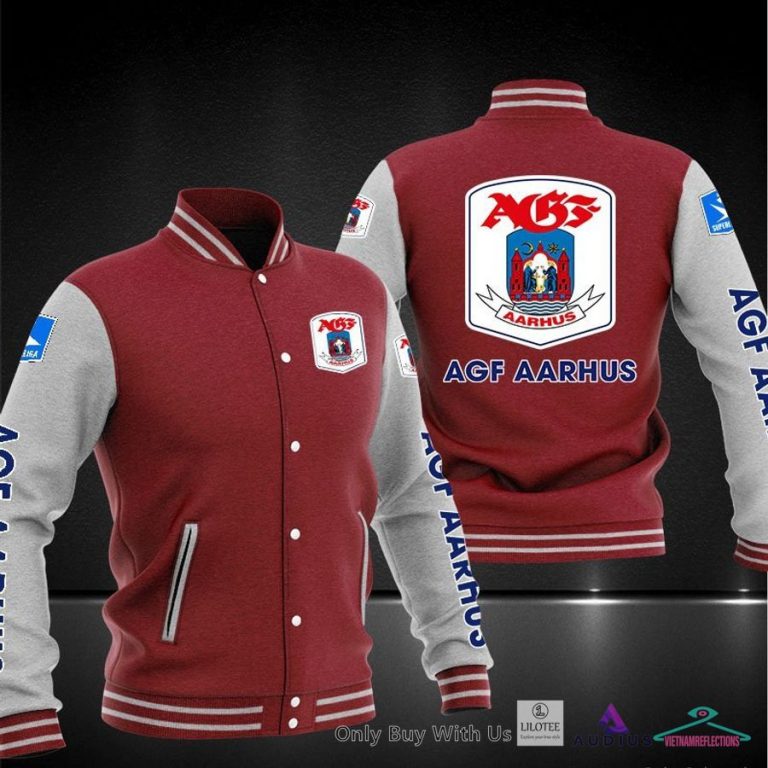 AGF Fodbold Baseball Jacket - Our hard working soul